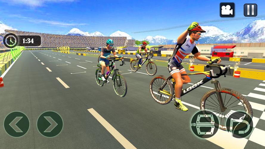 Cycle Race Game Cycle Stunt Ekran Görüntüsü 3