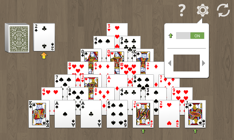 Pyramid Solitaire! 螢幕截圖 1