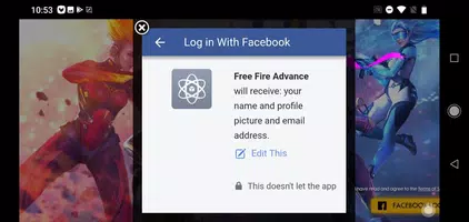 Free Fire Advance 螢幕截圖 2