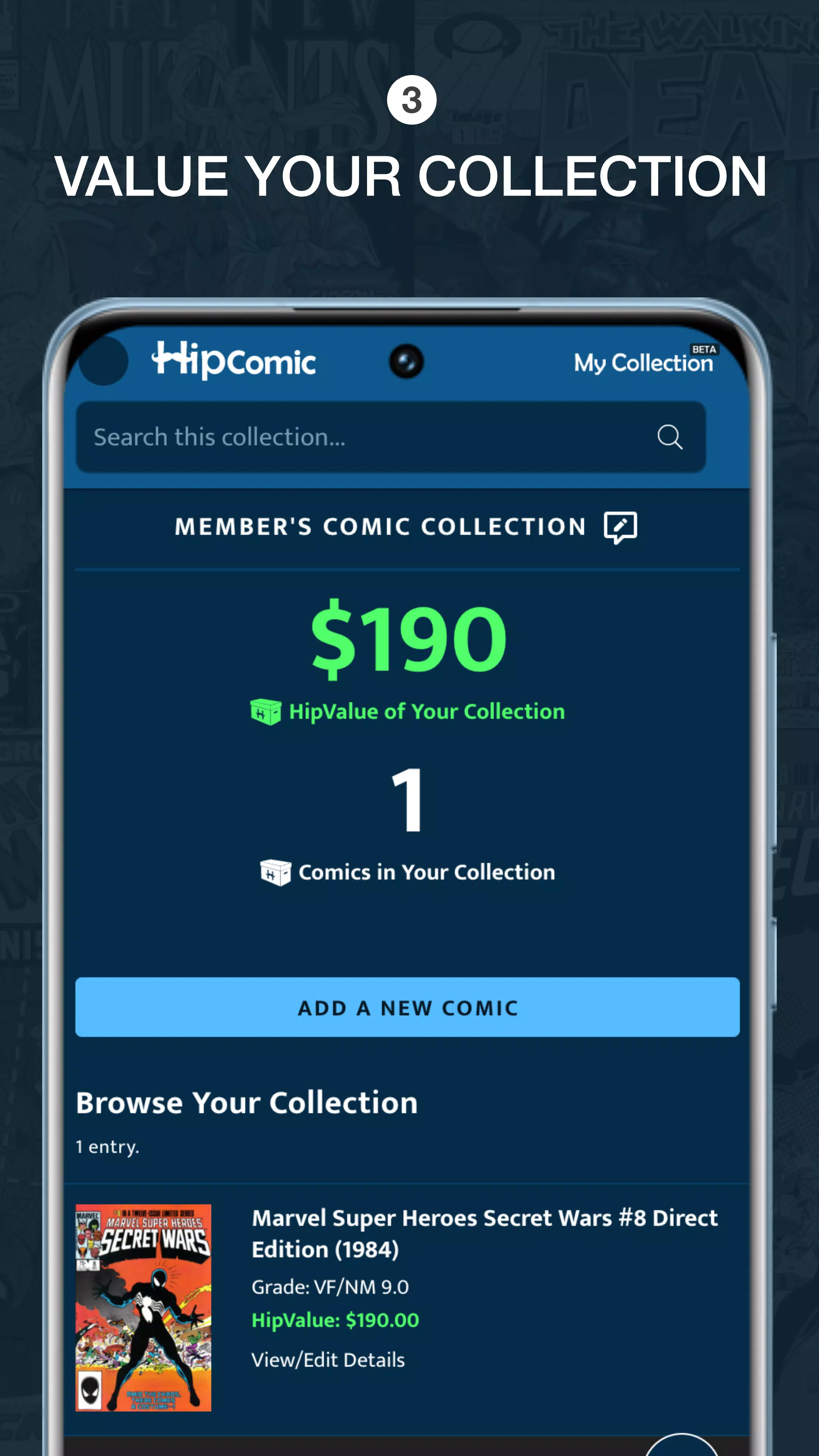 My Collection: Comic Scanner स्क्रीनशॉट 3