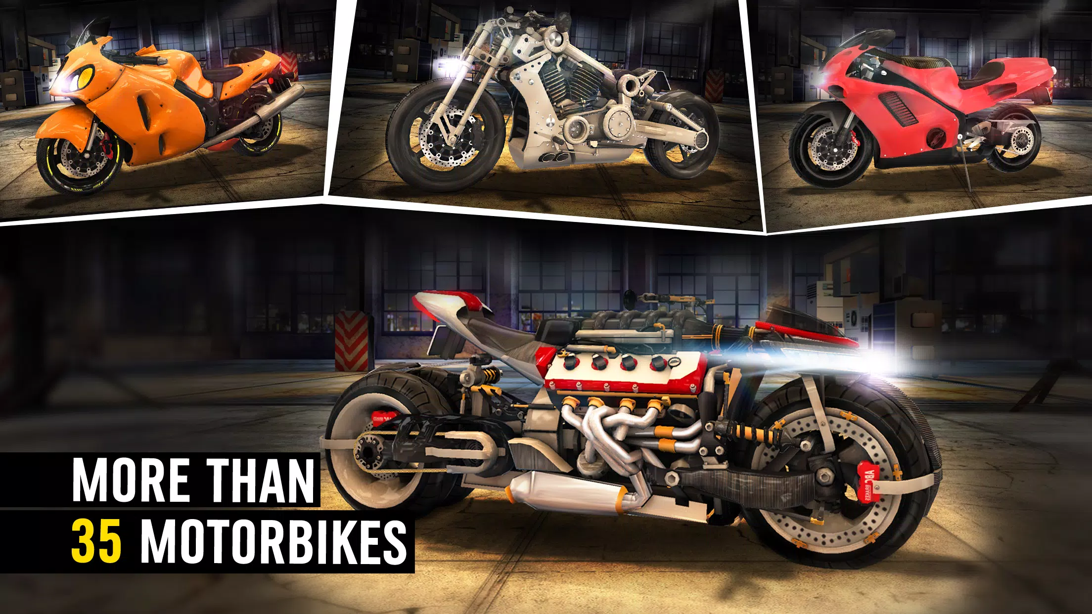 Motor Bike: Xtreme Races Screenshot 1