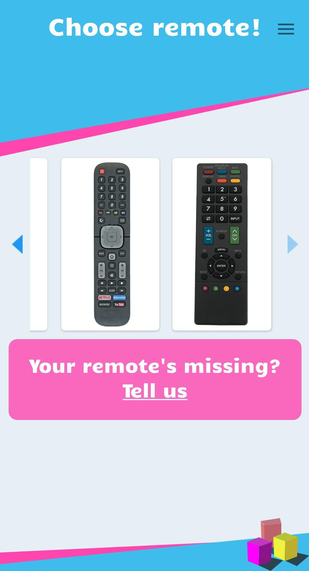 Remote for Sharp Smart TV Screenshot 2