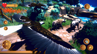 Eagle Simulator 3D Falcon Bird Screenshot 0