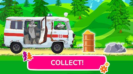 Masha and the Bear truck games स्क्रीनशॉट 3