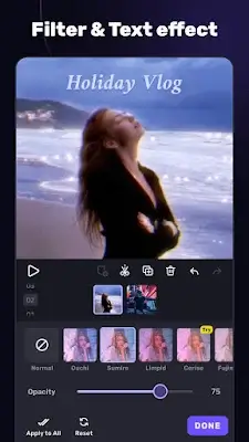 Video Editor APP - VivaCut স্ক্রিনশট 1