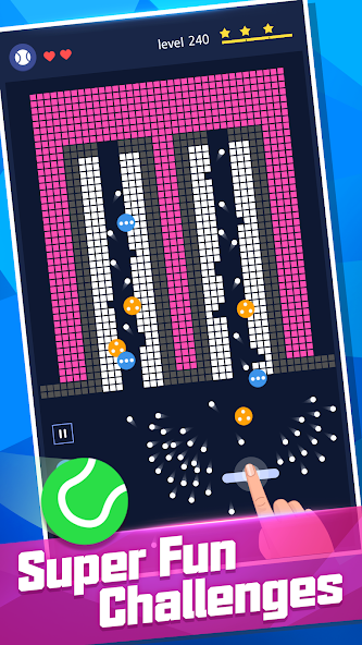 Break Bricks - Bricks Breaker Mod Ảnh chụp màn hình 3