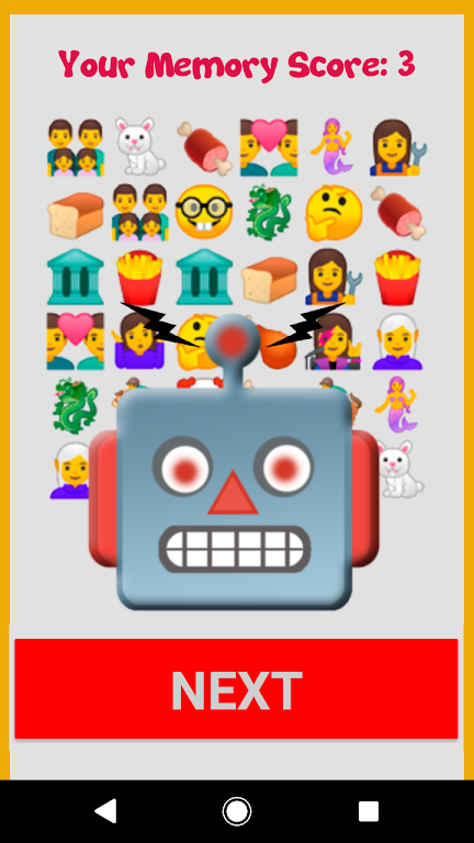 Emoji Memory Match Game 螢幕截圖 2