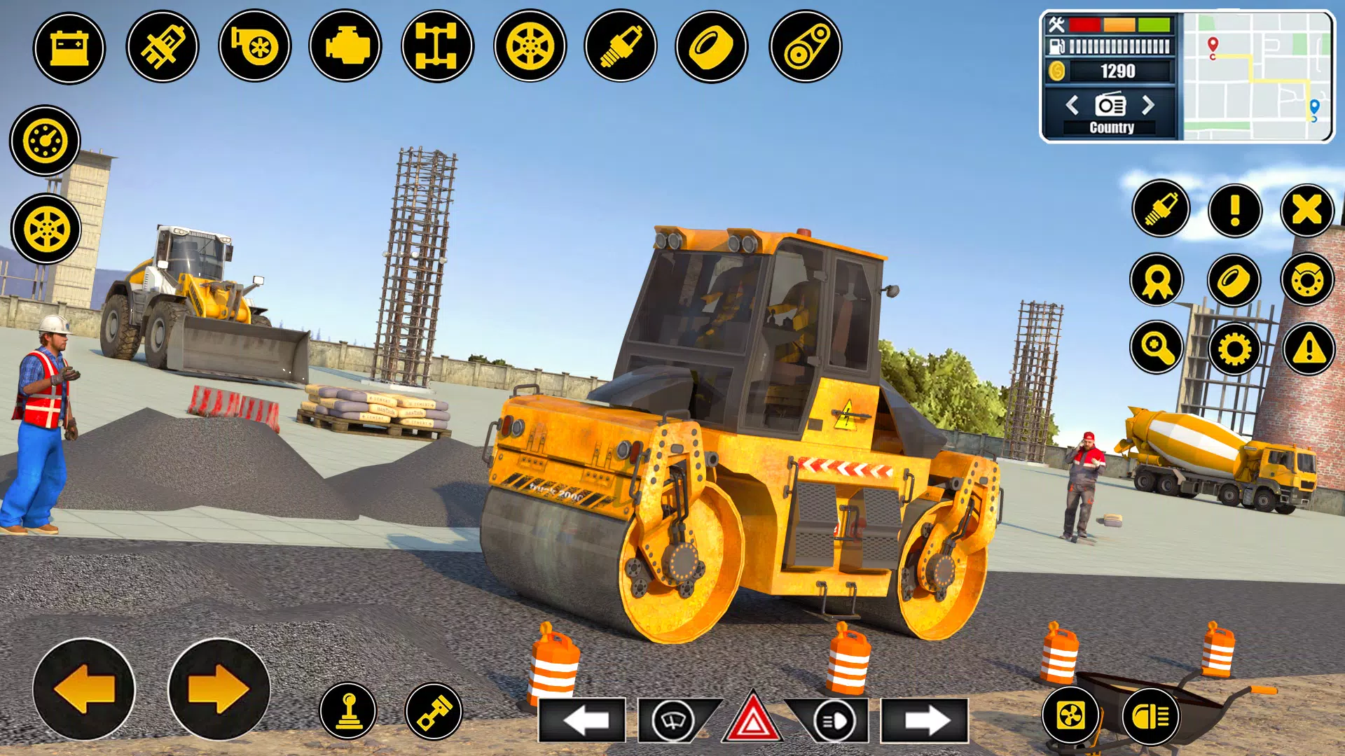 3D City Road Construction Game 螢幕截圖 3