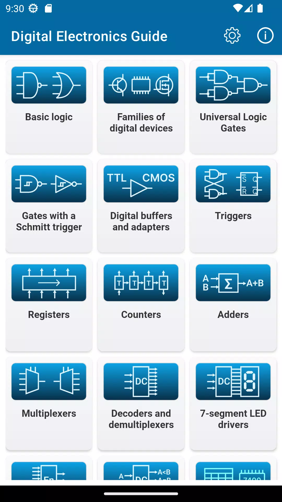 Digital Electronics Guide 螢幕截圖 0