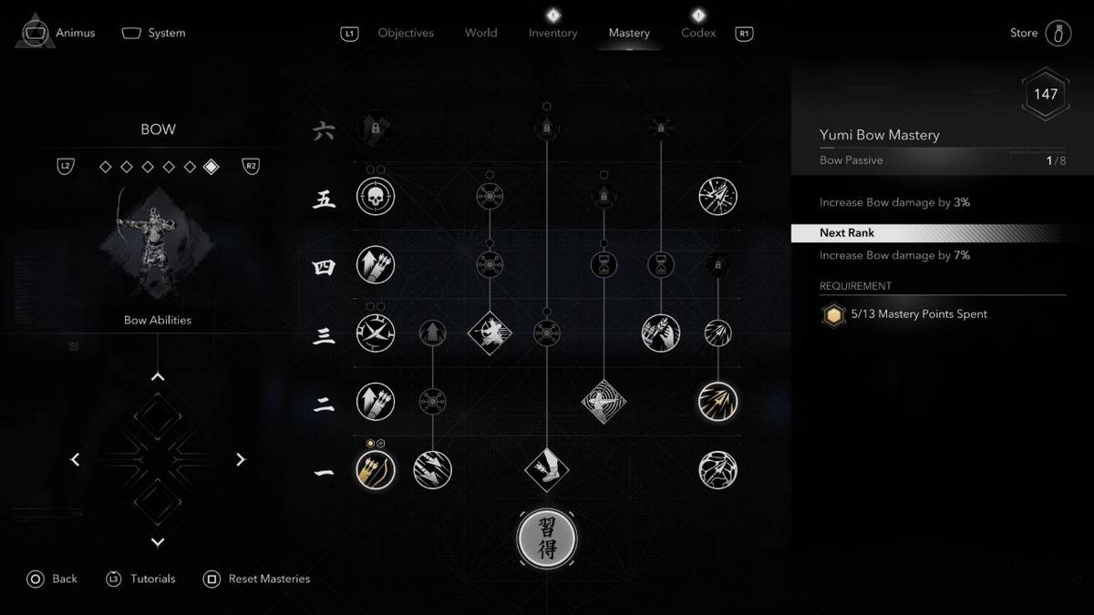 Yasuke Best Skills Assassin's Creed Shadows Bow