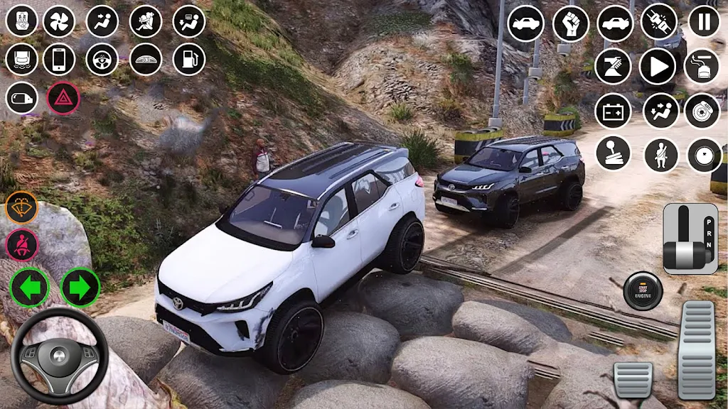 Fortuner Car Offroad Driving Screenshot 2