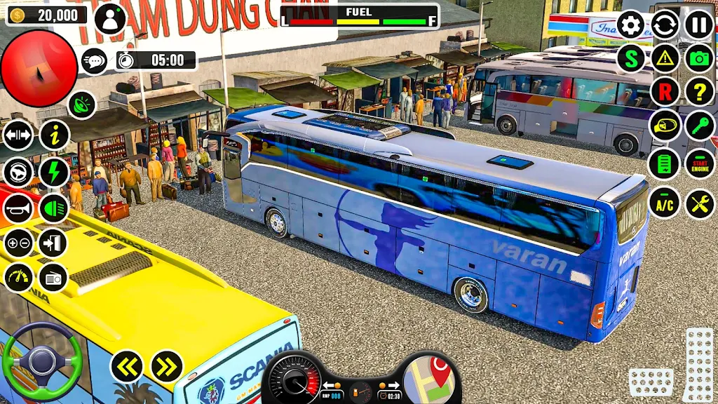 Coach Bus Driving 3D Bus Game Captura de pantalla 0