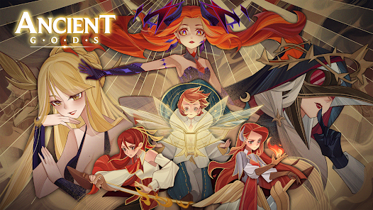 Ancient Gods: Card Battle RPG Mod Ảnh chụp màn hình 1