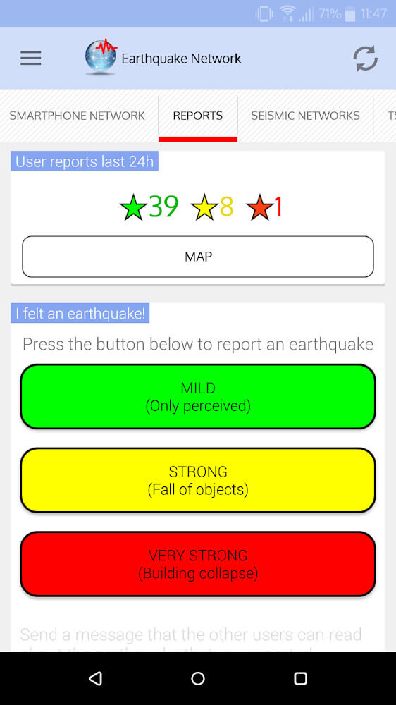 Earthquake Network Pro Mod Screenshot 1