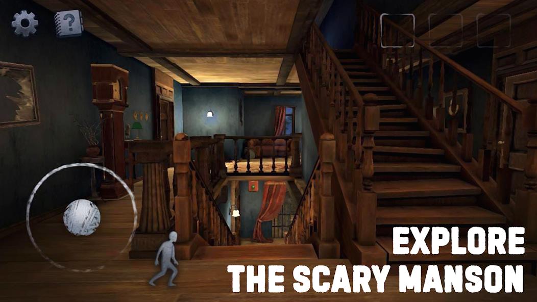 Scary Mansion: Horror Game 3D Mod Zrzut ekranu 1