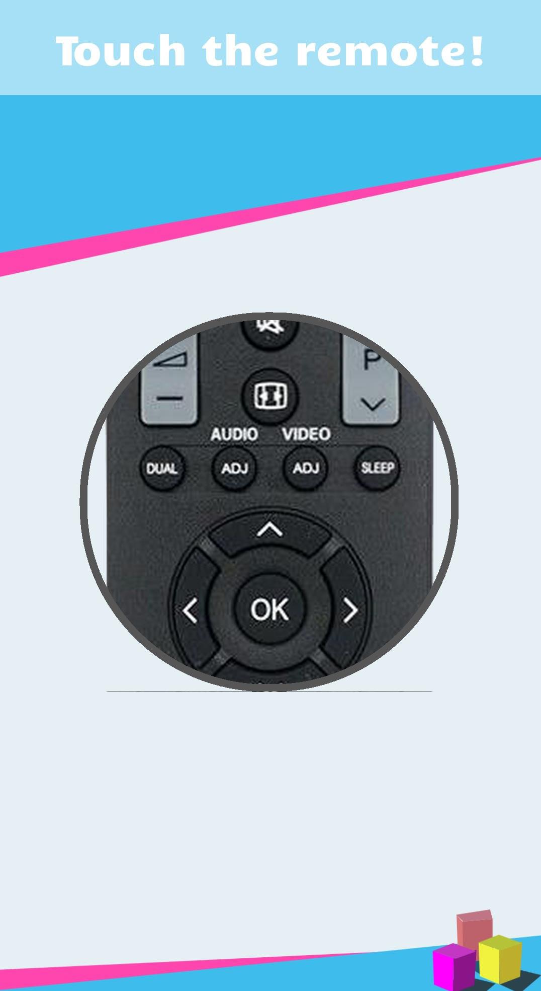 Remote for Sharp Smart TV Schermafbeelding 1