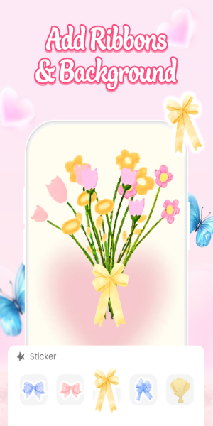 Blom: Flower Language Keyboard ภาพหน้าจอ 1