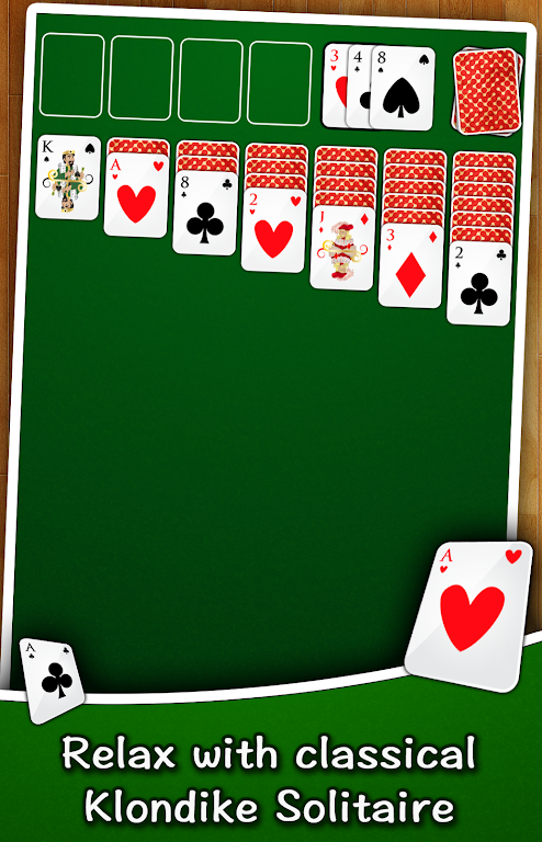 Solitaire FRVR - Big Cards Classic Klondike Game Captura de tela 0