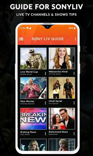 SonyLiv - Live TV Shows, Cricket & Movies Guide স্ক্রিনশট 2