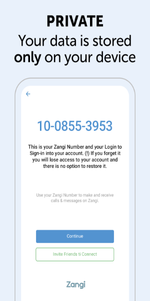 Zangi Private Messenger Screenshot 0