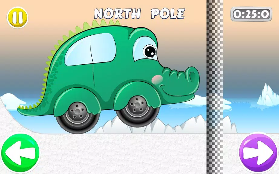 Racing car game for kids স্ক্রিনশট 2