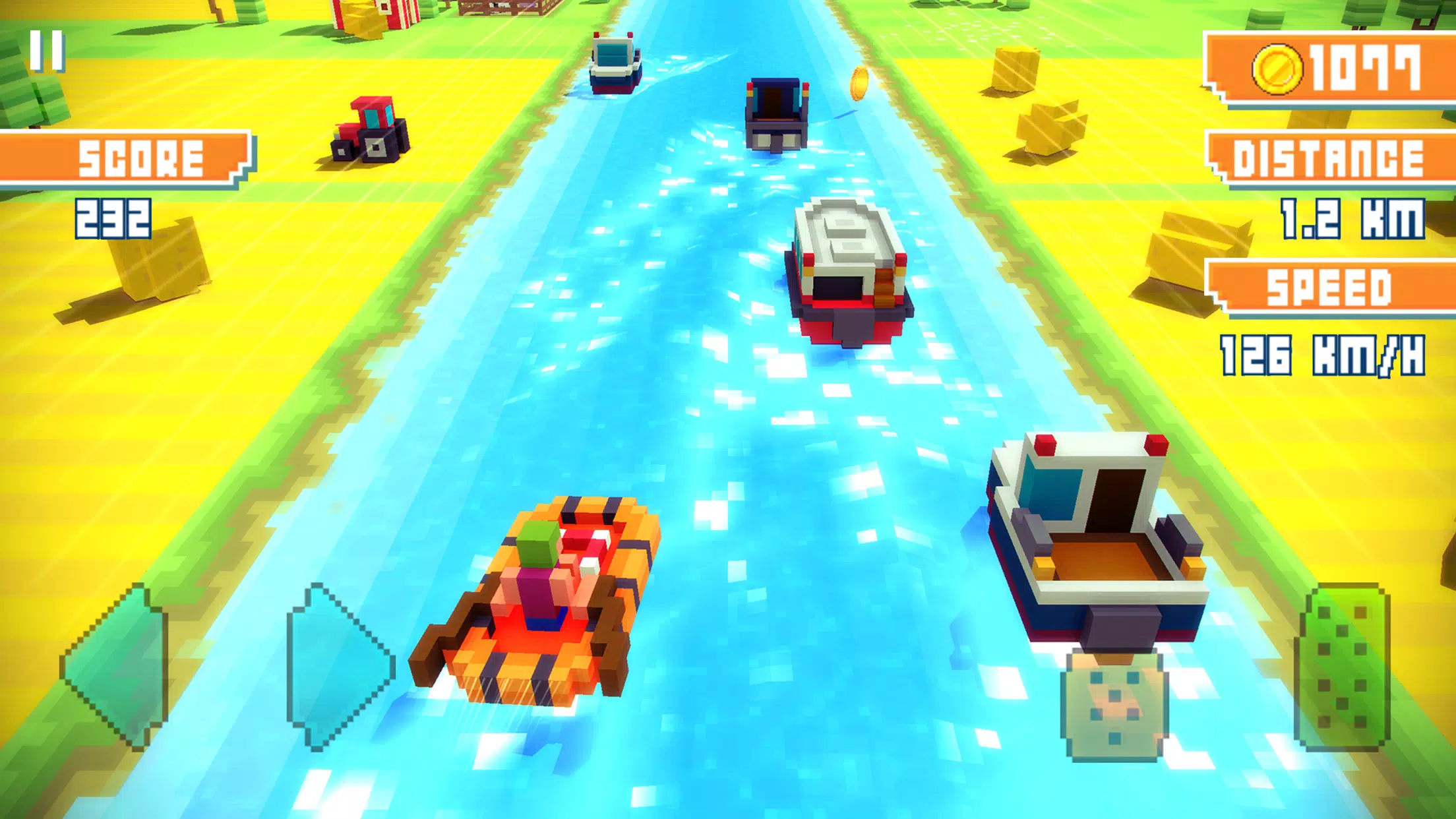 Blocky Highway Tangkapan skrin 1