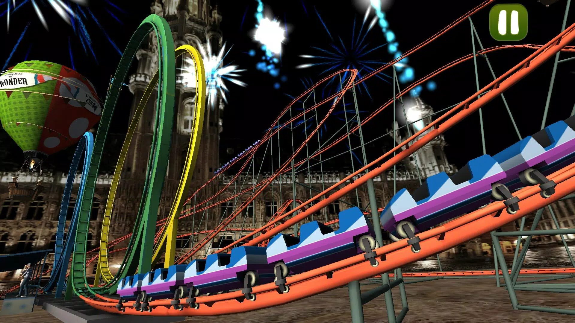 Roller Coaster Park: Fun Games Скриншот 0