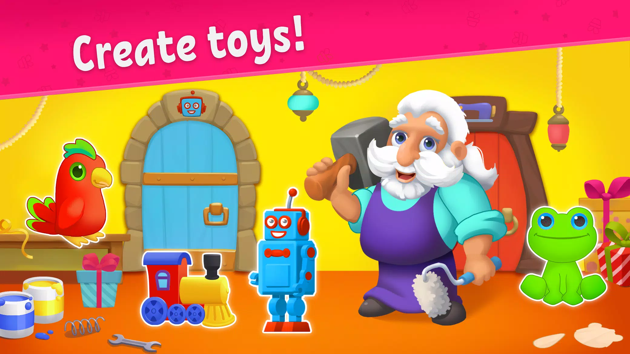 Schermata Toy maker, factory: kids games 0