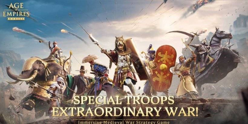 Ang Edad ng Empires Mobile ay nagdaragdag ng bagong sistema ng tropa ng mersenaryo