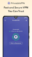 PrivadoVPN Captura de tela 0