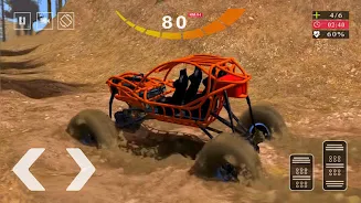 Vegas Offroad Buggy Chase Game Schermafbeelding 1