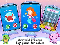 Mermaid BabyPhone For Toddlers ภาพหน้าจอ 0