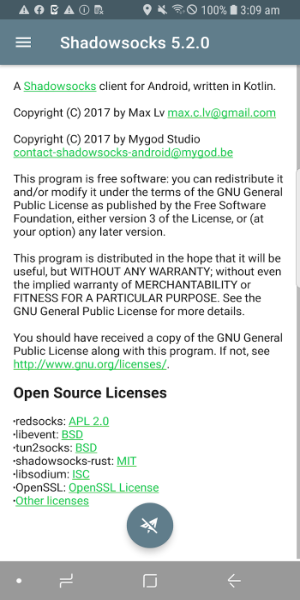 Shadowsocks APK Screenshot 1