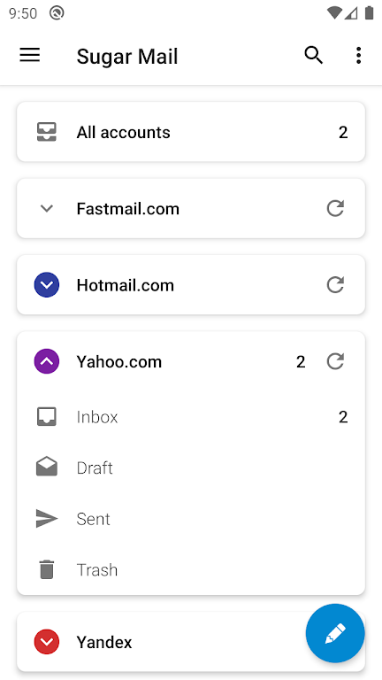Sugar Mail email app应用截图第1张