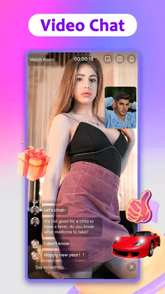 MatchU-Live, Meet People, Chat ภาพหน้าจอ 1