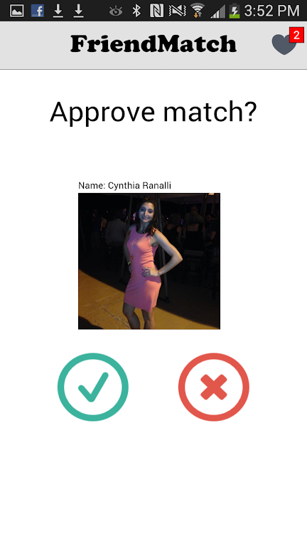 FriendMatch Captura de tela 2