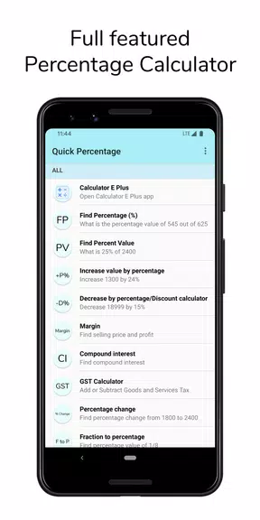 Quick Percentage Calculator Captura de pantalla 0