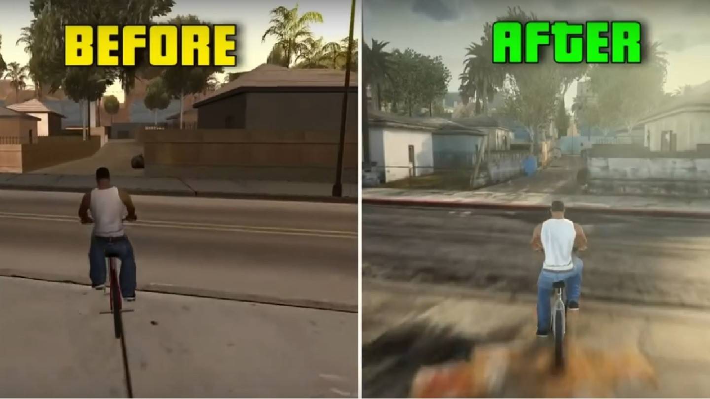 Nakatanggap ang GTA San Andreas ng Overhaul kasama ang 51 Hindi kapani-paniwalang Mods