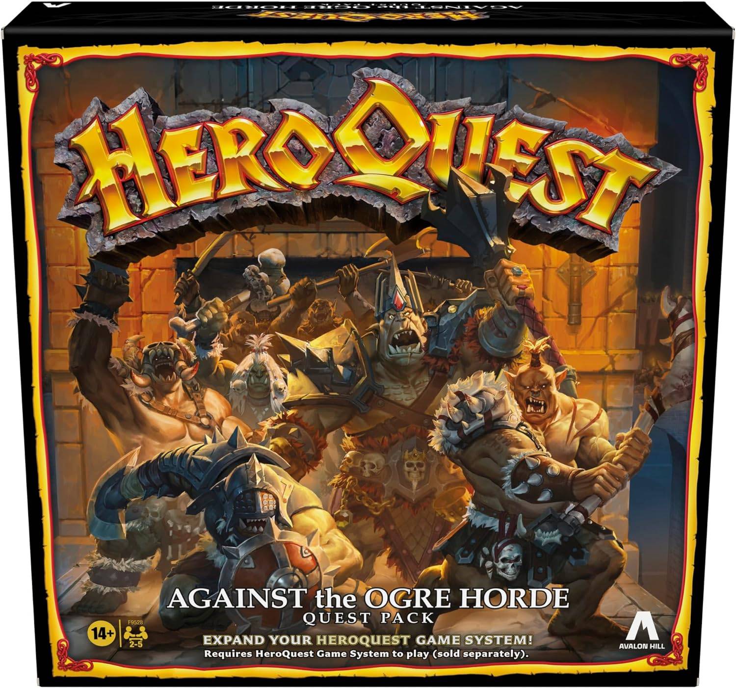 HEROQUEST: ओग्रे होर्डे क्वेस्ट पैक के खिलाफ