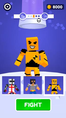 Block Ragdoll Fight Captura de tela 0