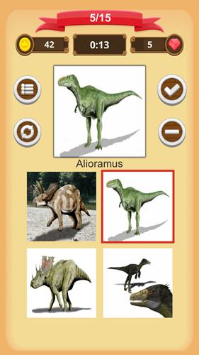 Dinosaurs Quiz应用截图第1张