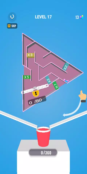 Multi Maze 3D : Spin & Collect Tangkapan skrin 1