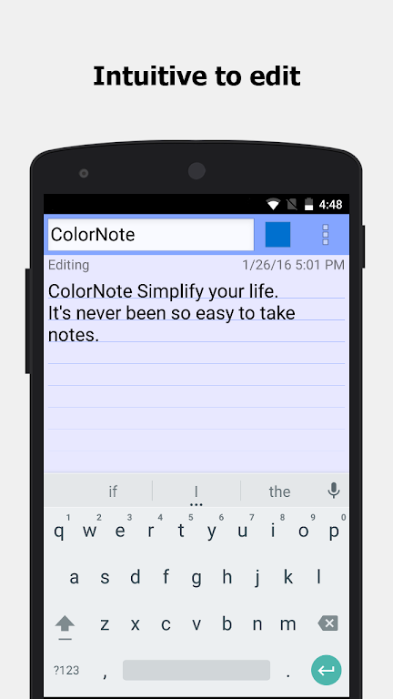 ColorNote ဖန်သားပြင်ဓာတ်ပုံ 2