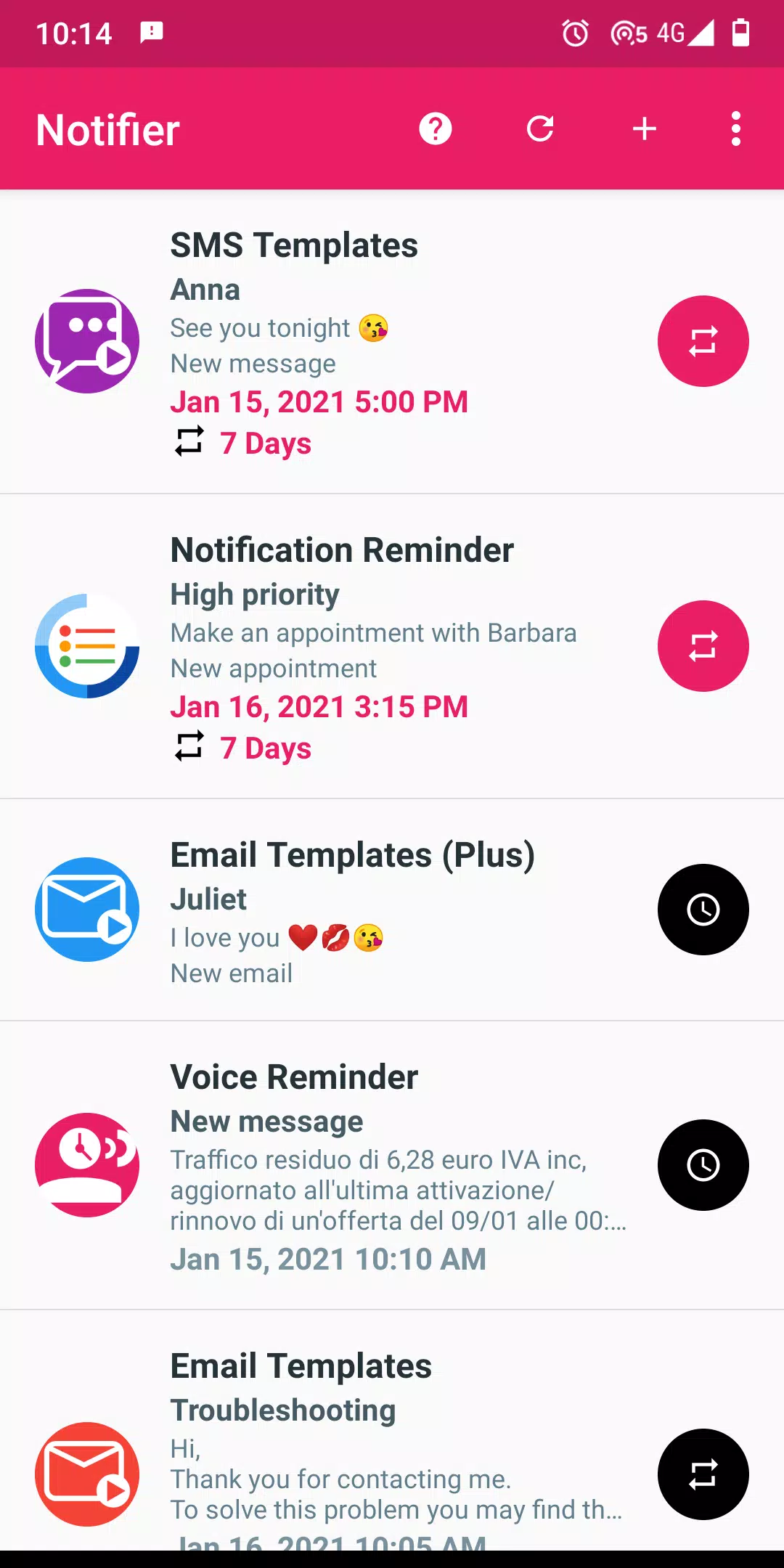 Fake Notifications Ảnh chụp màn hình 3