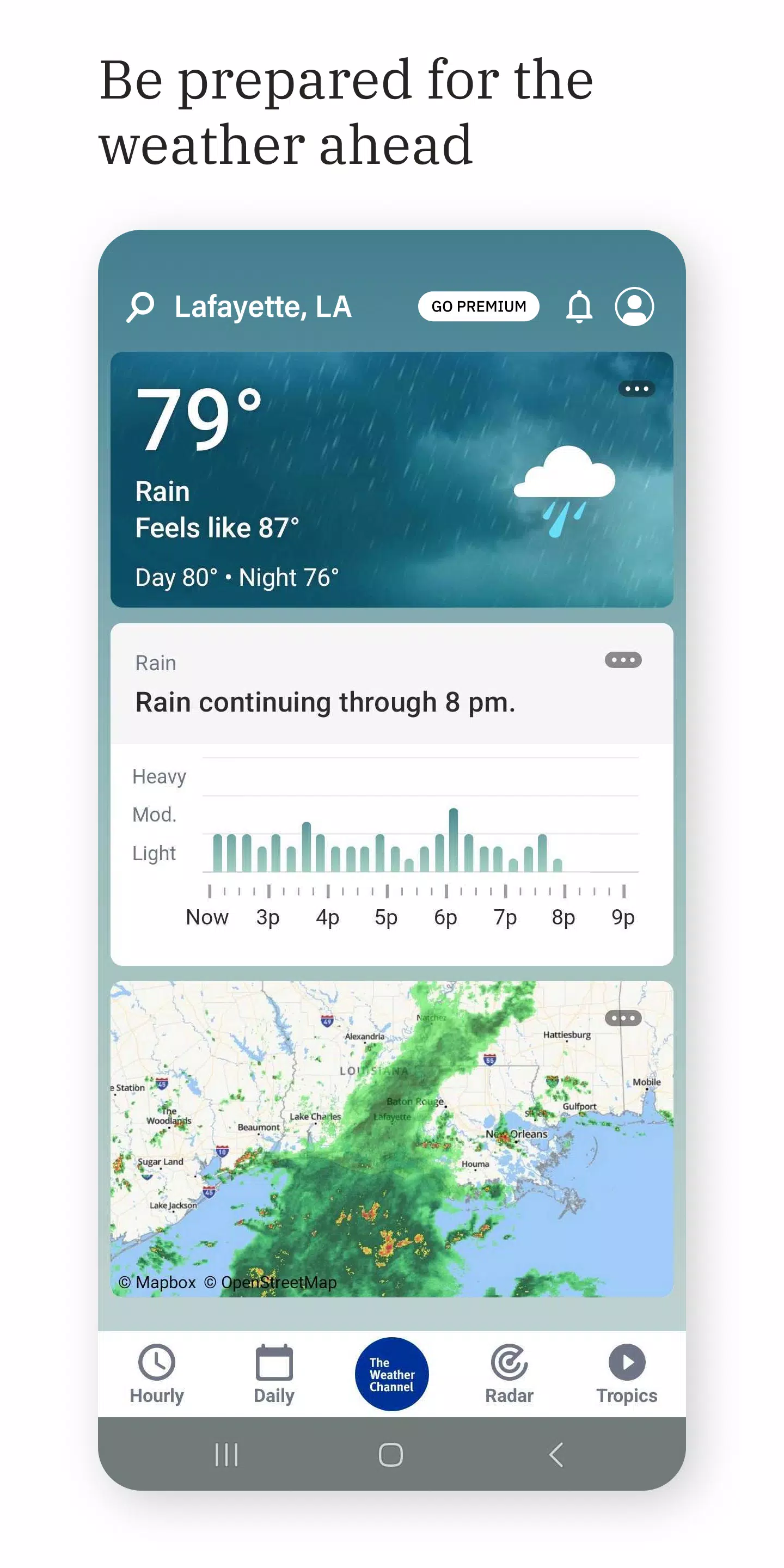 The Weather Channel Screenshot 1