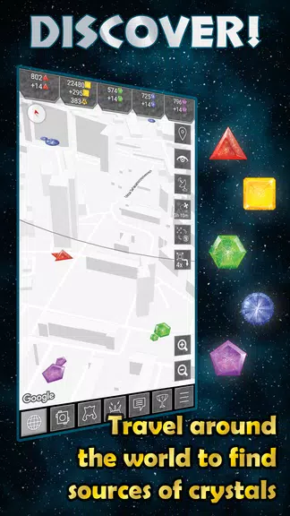 ColorPlanet Resources, GPS MMO Screenshot 0