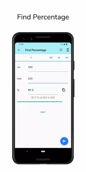 Quick Percentage Calculator Schermafbeelding 2