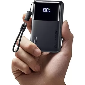 $ 13 INIU 10,000mAh 45W電力庫，可拆卸USB-C電纜掛繩