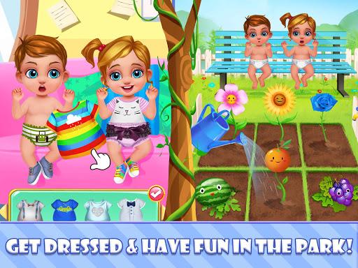 Newborn Sweet Baby Twins 2: Baby Care & Dress Up Скриншот 1