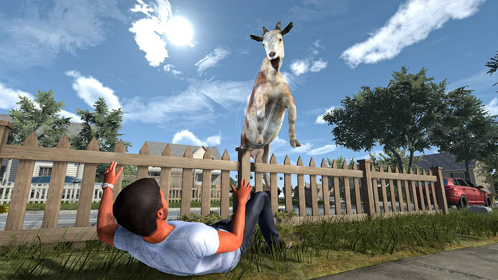 Goat Sim Crazy City Simulator Ảnh chụp màn hình 2